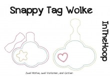 ITH - Anhänger Schlüsselanhänger Wolke